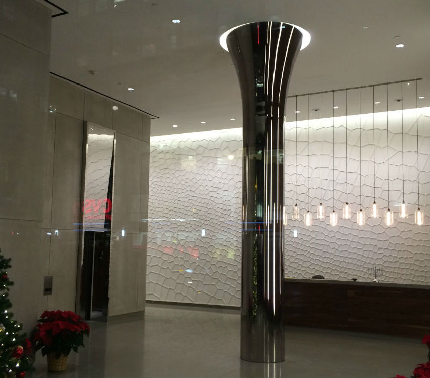 Mirror Polished Lobby Elements